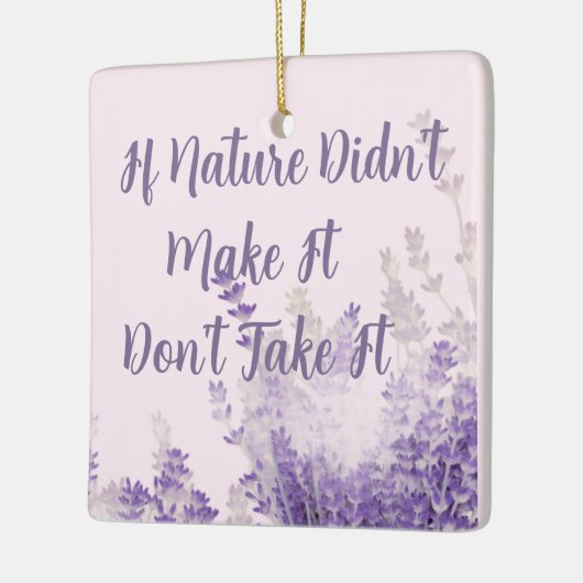 Nature Ceramic Ornament (Links)