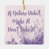 Nature Ceramic Ornament (Voorkant)