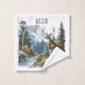 Nature de cerf (Gant de toilette)