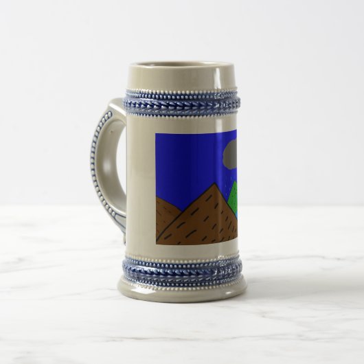 Nature design mug  bierpul (Voorkant links)
