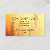 nature douce et rêveuse carte de visite double fac (Dos)