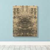 Nature élémentaire - Toile enveloppée (Insitu (Plancher de Bois))