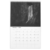 Nature en noir et blanc calendrier photo v1 (Feb 2026)