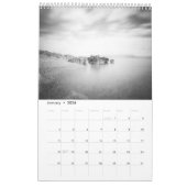 Nature en noir et blanc calendrier photo v1 (Jan 2026)