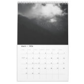 Nature en noir et blanc calendrier photo v3 (Mar 2026)