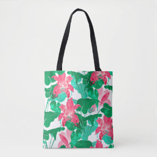 nature flowers and leaves colorful seamless patter draagtas