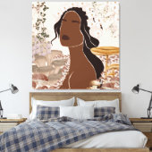 Nature Goddess Canvas Afdruk (Insitu (Slaapkamer))