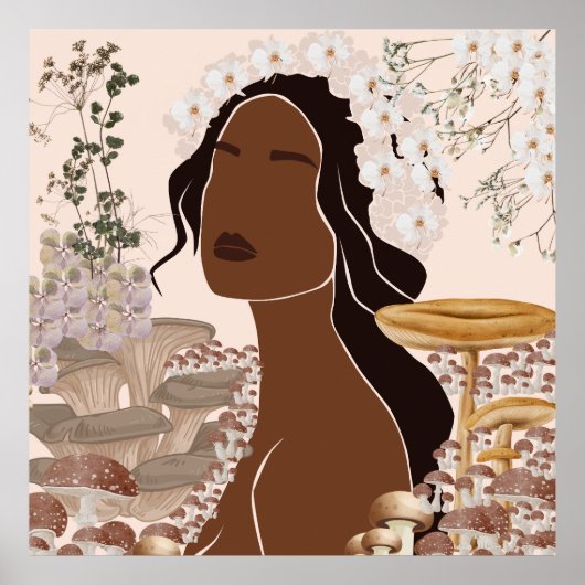 Nature Goddess Poster (Voorkant)