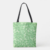 Nature-Inspired Leaf Pattern Tote bag (Dos)
