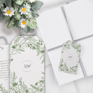 Nature  Inspired  Minimalist Monogram Cadeaulabel