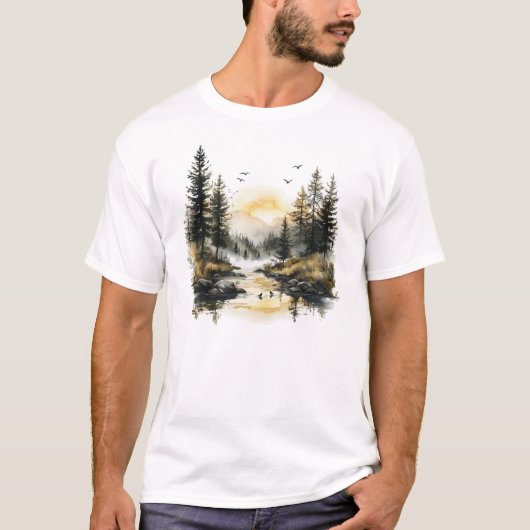 Nature Is Calling T-Shirt (Devant)