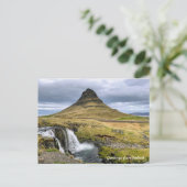 Nature islandaise - Carte postale (Debout devant)