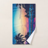 Nature Landscape Pool Palm Trees-25925 Handdoek (Handdoek)