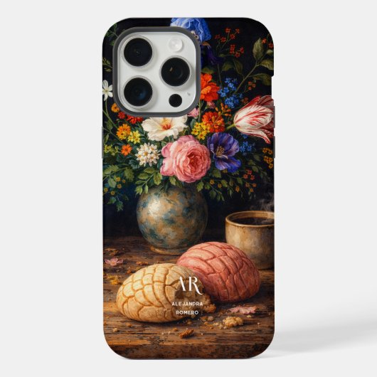 Nature morte à la concha florale | Monogramme (Verso)