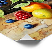Nature morte - Affiche Fruit Plethora. (Coin)