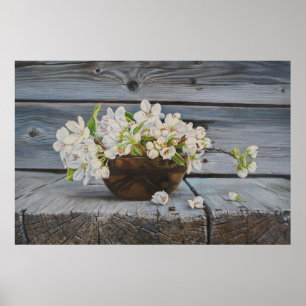 Nature morte Apple Blossom – Impression d'art orig