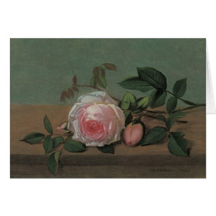 Nature morte Fleurs sur un rebord par Otto Ottesen