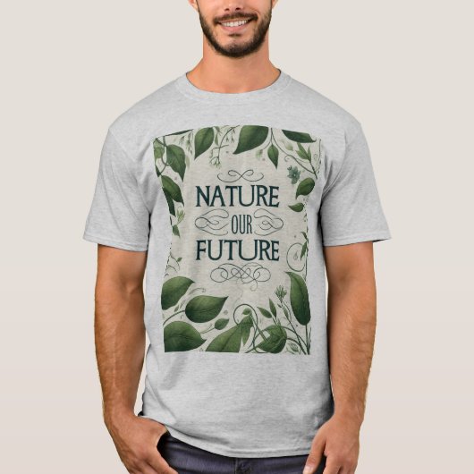 Nature Notre futur T-shirt design (Devant)