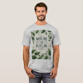 Nature Notre futur T-shirt design (Devant entier)