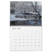 Nature - oiseaux - paysage calendrier de 12 mois (Jan 2027)