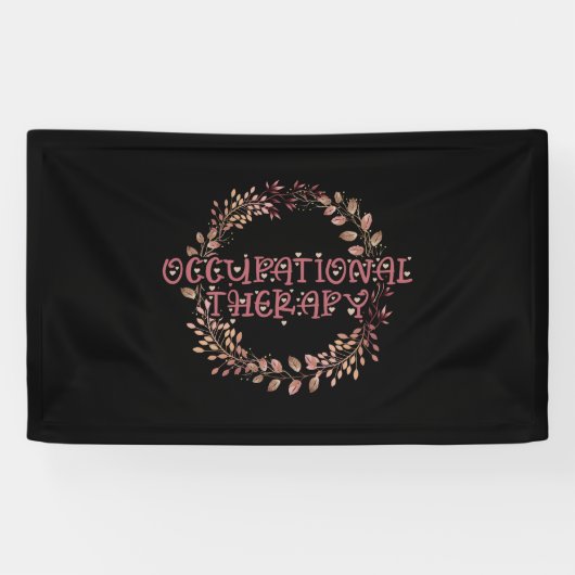 Nature OTA Therapist OT Exercise Leaves Occupation Spandoek (Horizontaal)