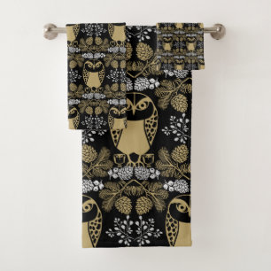 Nature Owl Folk Art