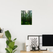 Nature Paysage Chercher Forêt Biélorussie Poster (Bureau à domicile)