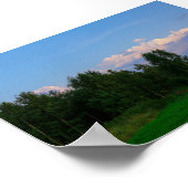 Nature Paysage Forêt Biélorussie Poster (Coin)