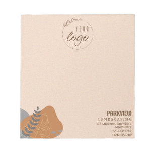 Nature Paysage Pastel Couleurs Business Bloc-notes