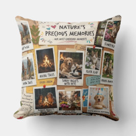 Nature & Pets Memory Collage Design Kussen