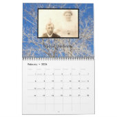 Nature Photo Family Photo Tree Calendrier (Feb 2026)