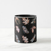 Nature print mug noir (Centre)