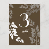 Nature romantique / Carte de table (Devant)