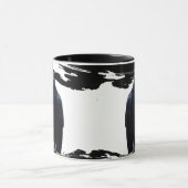 Nature sauvage Crow-Raven Coffee Mug (Centre)