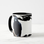 Nature sauvage Crow-Raven Coffee Mug (Devant gauche)