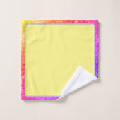 Nature Serviettes de bain jaune Set var2 (Gant de toilette)