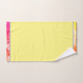 Nature Serviettes de bain jaune Set var2 (Serviette à main)