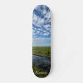 Nature sky skateboard (Voorkant)