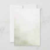 Nature Thématique Mariage Cartes RSVP (Dos)