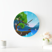 Nature Vert Paysage Grande Horloge (Maison)