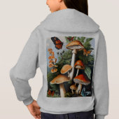 Nature Whimsical : Vintage champignons et papillon (Dos)