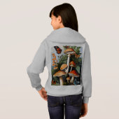 Nature Whimsical : Vintage champignons et papillon (Dos entier)