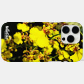 NatureCraze Yellow Orchid Flower iPhone / iPad hoe Case-Mate iPhone Case (Achterkant (horizontaal))