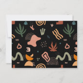 Naturel | Bold 3 Faire-part de diplôme photo (Dos)