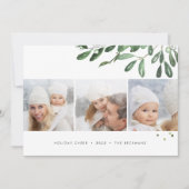 Naturellement Joyeux | Carte de collage photo de v (Devant)