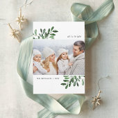 Naturellement Joyeux | Carte photo de vacances