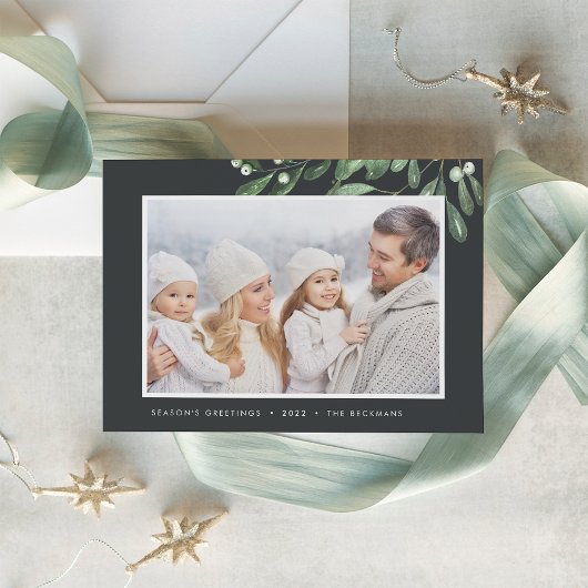 Naturellement Joyeux | Carte photo de vacances Wat