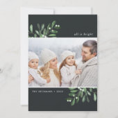 Naturellement Joyeux | Carte photo de vacances Wat (Devant)