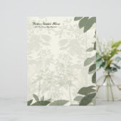 Naturen Beauty Linen Letterhead Stationery (Staand voorkant)