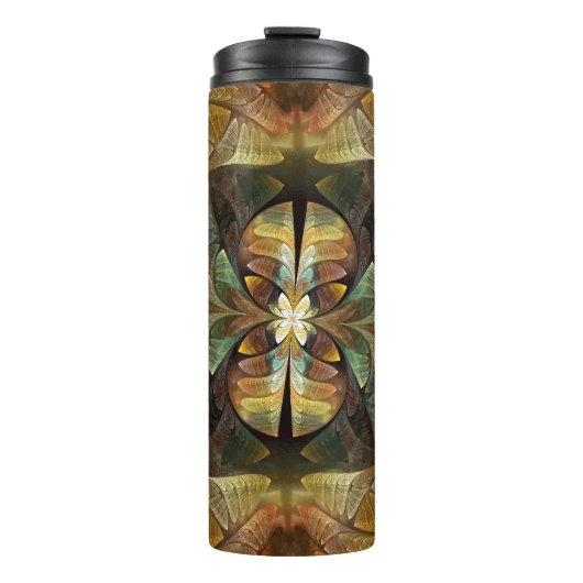 Naturen Matrix Bumble Bee Abstract Thermosbeker (Voorkant)